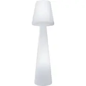 Newgarden Lola golvlampa höjd 165 cm varmvit, Vitt / opal, Syntetmaterial, Modern