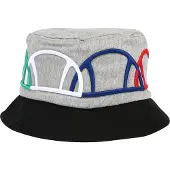 Ellesse Bucket Hat - Pinala - Gråmelerad/Svart m. Logotyper - - One Size - Bucket Hat
