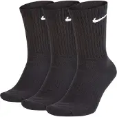 Nike Strumpor Value Cotton Crew 3-pack - Vit, storlek S: 34-38