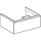Geberit Underskåp iCon 1 låda 59,2x24,7 vit