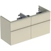 Geberit underskåp iCon 4 lådor 118,4x61,5 sandgrå