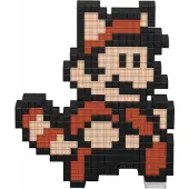 PDP Pixel Pals Raccon Mario-figur 15 Cm