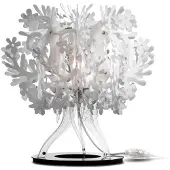 Slamp Bordslampa , FIORELLA, Vit, Vardagsrum, Plast, Design