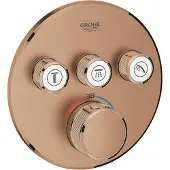 GROHE Grohtherm SmartControl inbyggd termostat med 3 ventiler
