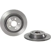 Brembo Bromsskiva 08A54011 bak, full, 1 Stycke