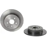 Brembo Bromsskiva 08B64611 bak, full, 1 Stycke