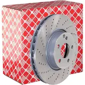 FEBI BILSTEIN Bromsskiva 30553 fram, ventilerad, perforerad, 1 Stycke