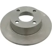 FEBI BILSTEIN Bromsskiva 02908, bak, full, 1 Stycke