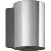 Philips Vägglampa utomhus Buxus, Aluminium / grå / zink, Rostfritt stål, Modern