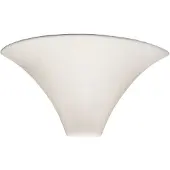 AUSTROLUX BY KOLARZ Uplight vägglampa CARDIN, dimbar, Vitt / opal, Vardagsrum / matsal, Keramik, Modern, Vägglampa, vägglampa inomhus