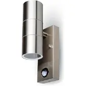 V-TAC VT-7622PIR 7503 LED-utomhusväggbelysning LED GU10 0.5 W Rostfritt stål
