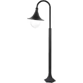 Rabalux Konstanz 8247 pelarlampa, svart, IP44