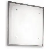 FABAS LUCE Taklampa MAGGIE, dimbar, Vitt / opal, Vardagsrum / matsal, Glas, Modern, Taklampa