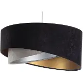 Maco Design Hänglampa Vivien , dimbar, Svart, Vardagsrum / matsal, Textil / tyger / siden, Modern, Pendellampa
