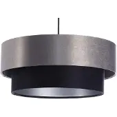 Maco Design Hänglampa Dorina , dimbar, Aluminium / grå / zink, Vardagsrum / matsal, Syntetmaterial, Modern, Pendellampa