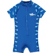 Playshoes UV-skydd royalblå / ljusblå