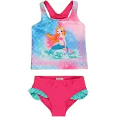 Playshoes Bikini ljusblå / guldgul / rosa