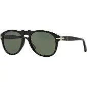 Persol Aviator Herr Svart Grön Solglasögon
