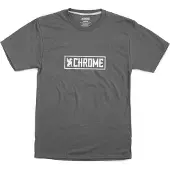 Chrome Horizontal Border T-shirt Med Korta ärmar