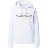 Einstein&newton Sweatshirt 'Soup Brun Hilde' svart / vit
