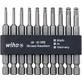 Wiha 32804 Bit-Set 10 delar Inner-TORX kulhuvudet