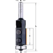 Cmt Kopieringsfräs ; S=1/2''; D=19 mm