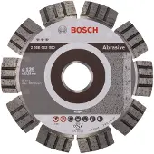Bosch 2608602680 Power Tools Diamantkapskiva Diameter 125 mm Inner-Ø 22.23 mm 1 st