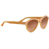 Serengeti Round Mens Shiny Honey Polarized Drivers Gradient Danby