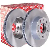 FEBI BILSTEIN Bromsskiva 43974 fram, ventilerad, 1 Stycke