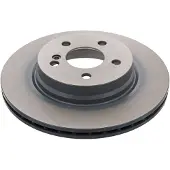FEBI BILSTEIN Bromsskiva 43838 bak, ventilerad, höggradigt förkolnad, 1 Stycke