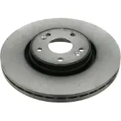 FEBI BILSTEIN Bromsskiva 23333 fram, ventilerad, 1 Stycke