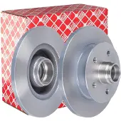 FEBI BILSTEIN Bromsskiva 02583, fram, full, 1 Stycke