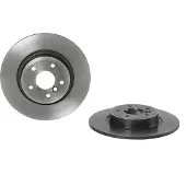 Brembo Bromsskiva 08C20821 bak, full, 1 Stycke