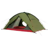 High Peak Woodpecker 3, Camping, Hård ram, Kupol-/iglootält, 3 personer, Grön, Röd