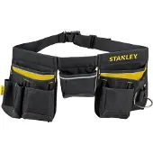 Stanley 1-96-178, Verktygsbälte, Svart, Gul, Nylon, 5 fickor, 600 D, Klickspänne