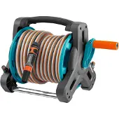Gardena 08010-20 Classic 10 Set Slangvinda 13 mm 10 m 1/2 tum 1 st Svart, Turkos, Orange