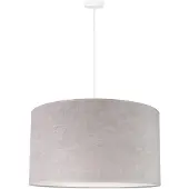 Duolla Hänglampa Bristol , dimbar, Aluminium / grå / zink, Vardagsrum / matsal, Textil / tyger / siden, Pendellampa
