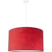 Duolla Hänglampa Bristol , dimbar, Röd, Vardagsrum / matsal, Textil / tyger / siden, Pendellampa