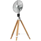 Cecotec Tripod-fläkt Energysilence 1600 Woody Smart