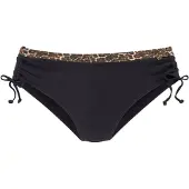 LASCANA Bikiniunderdel brun / svart