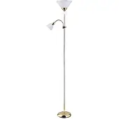 Rabalux golvlampa, klassisk stålmodell Action 4060, guld