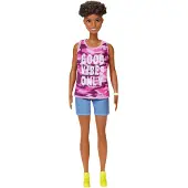 Mattel Fashionistas Originaldocka med lockar
