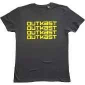 Ginza.se Outkast: Unisex T-Shirt/Logo Repeat (Black) (XX-Large)