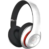 Capida Freestyle FH0916 - Trådlösa Over-Ear-hörlurar med mikrofon och MicroSD-kortläsare - Vit