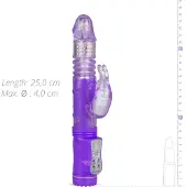 EasyToys Bunny - stötande/roterande vibrator (lila)