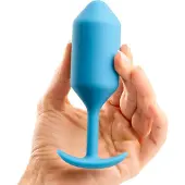 B-Vibe Snug Plug 3 Buttplug 12,5 cm - Blå - Blå