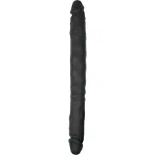 Easytoys Dildo Collection - Silicone Double Ended Dildo 30cm, Black