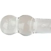 Fifty Shades of Grey Drive Me Crazy Glas Massage Dildo 19 cm - Klar - Klar