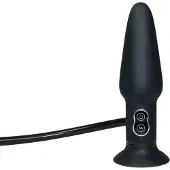 You2Toys - analvibrator med pump - svart