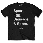 Ginza.se Monty Python: Unisex T-Shirt/Spam (Black) (Large)